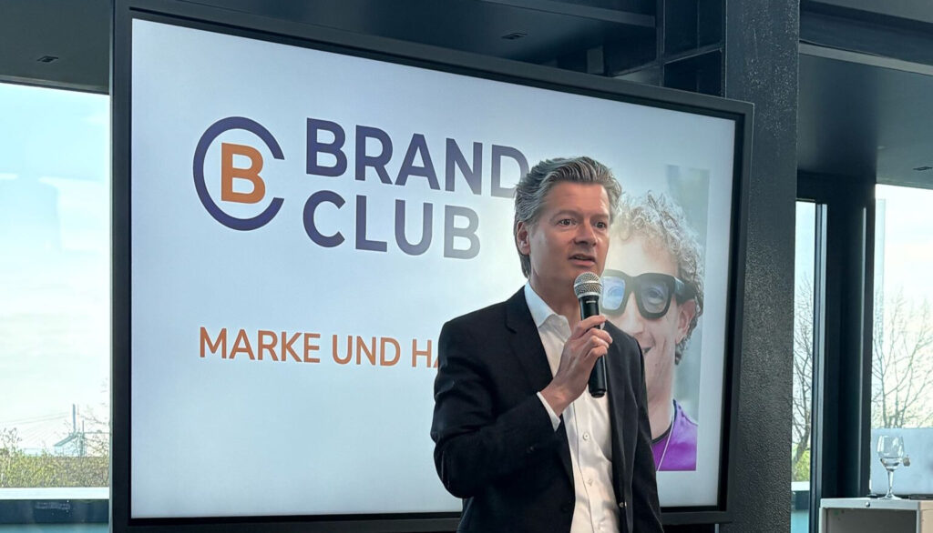 Brand Club Vorstand Christian Prill spricht über das Brand Club Jahresthema "Marke und Haltung"